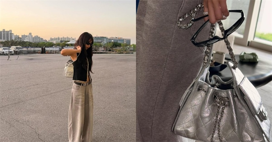 Jennie演唱会背Chanel 25包刷屏！2025香奈儿包包官网新色推荐