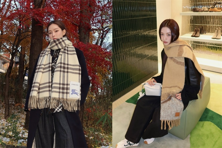 2025冬季名牌围巾终极选购指南：从LV到Burberry的9款奢华之选
