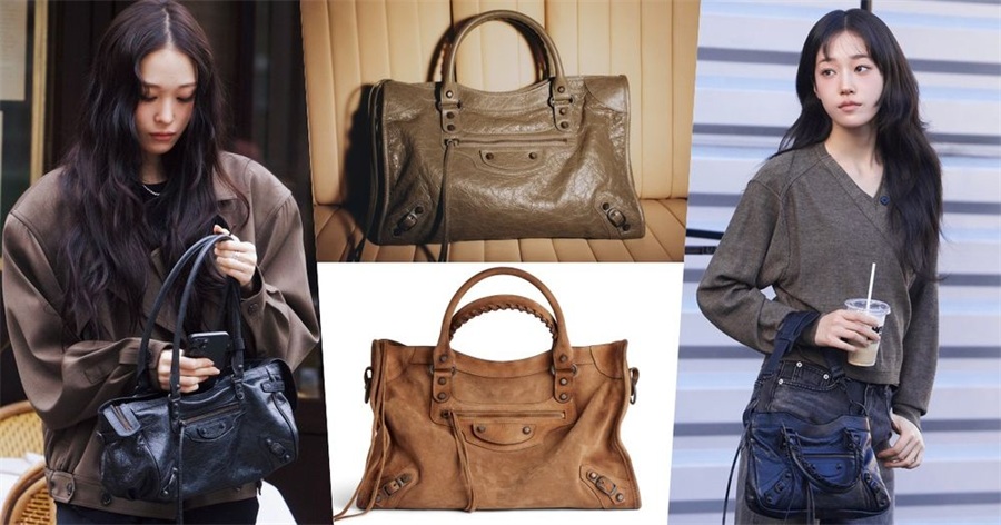 2025秋冬巴黎世家Balenciaga Le City 机车包经典再现