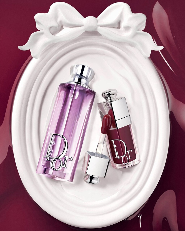 DIOR ADDICT GLOW 香水：Rosy Glow、Purple Glow 与 Peachy Glow