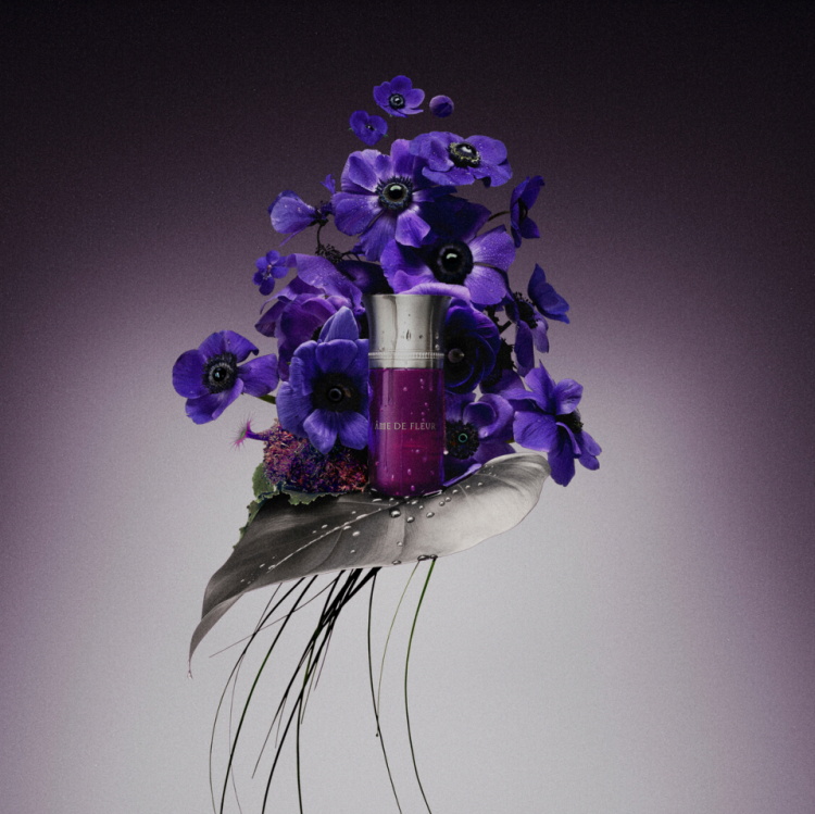 Liquides Imaginaires出品的Ame de Fleur香水广告图