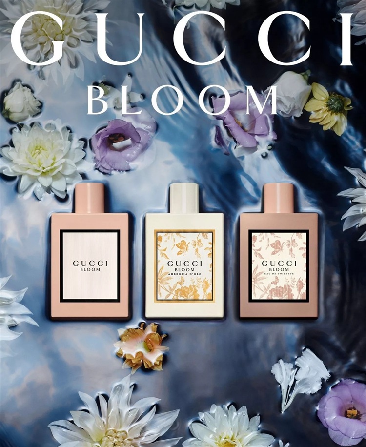 古驰Gucci推出花悦系列Bloom Ambrosia d'Oro香水