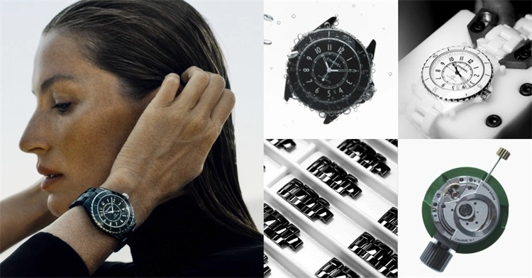 香奈儿 Chanel J12 问世 25 周年：传奇超模 Gisele Bündchen 揭秘经典腕表的 5 大传奇