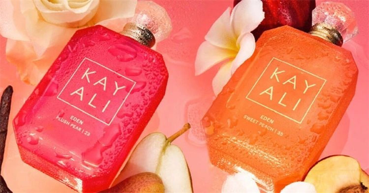 KAYALI推出Eden Plush Pear | 23 与 Eden Sweet Peach | 35 香水