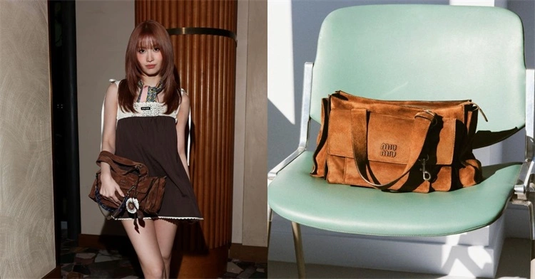  爆款预定！ Miu Miu 全新「 Utilitaire 」工装包登场，明星同款，兼顾松弛感与实用的满分神包！